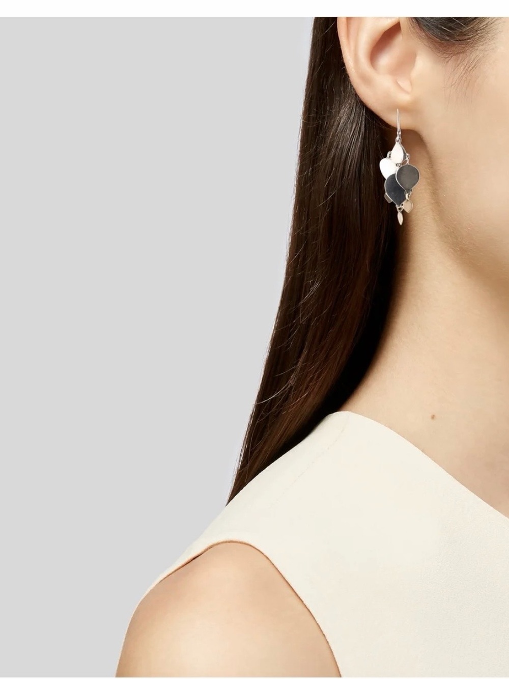 Me & Ro Full Lotus Chandelier Earrings